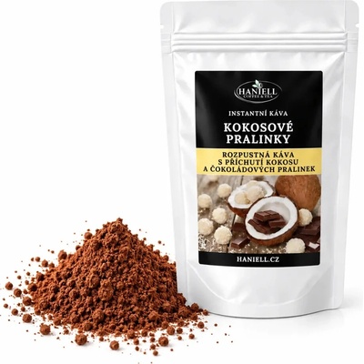 Haniell Káva rozpustná Kokosové pralinky 1 kg