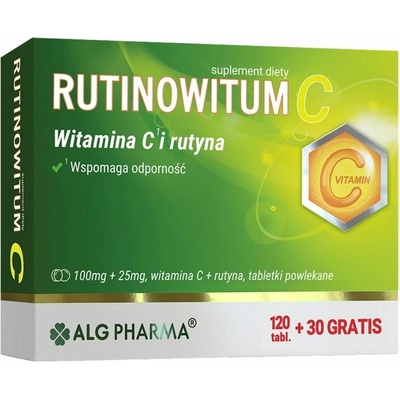 ALG Pharma Rutinowitum C, Vitamín C a rutín 150 tabliet
