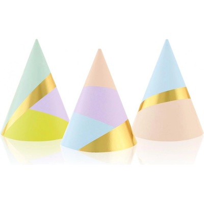 GD čepička Pastel Party 6ks 297506 – Hledejceny.cz