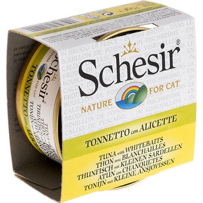 Schesir Cat Complements Tuniak s ančovičkami vo vývare 70 g
