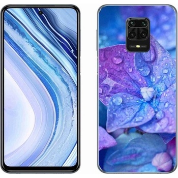 Pouzdro mmCase gelové Xiaomi Redmi Note 9 Pro - fialové květ