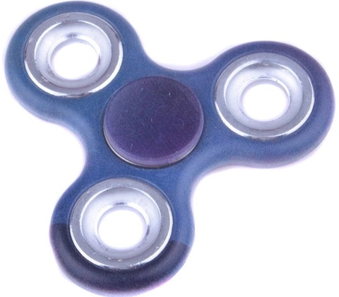 Fidget spinner MODRÝ