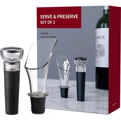 Uzáver na víno a nálievka set WS-03 CABBAR-081