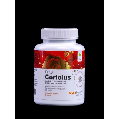MycoMedica PRO Coriolus 90 rostlinných kapslí
