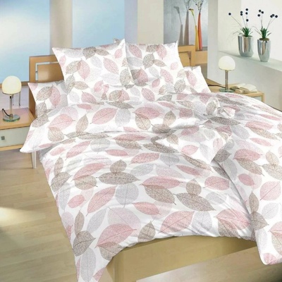 Dadka flanel obliečky Jeseň hnedá 200x220 2x70x90