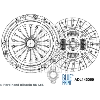 Spojková sada BLUE PRINT ADL143069