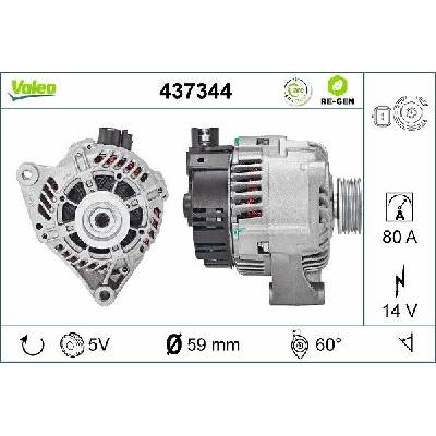 generátor VALEO 437344 437344