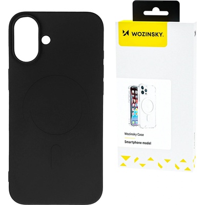 Wozinsky Силиконов кейс Wozinsky Magnetic Case Magnetic Case за Samsung Galaxy S25 - черен (5907769370694)