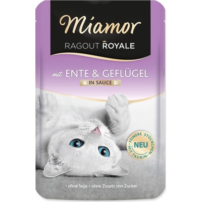 Miamor Ragout Royale kachna a drůbež jelly 100 g