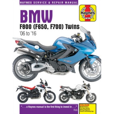 BMW F650, F700 & F800 Twins (06-16) Haynes Repair Manual - Phil Mather