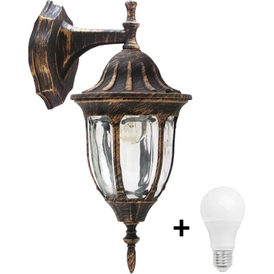 Polux LED външно стенно осветително тяло FLORENCJA 1xE27/10W/230V IP43 (LEDSA0542)