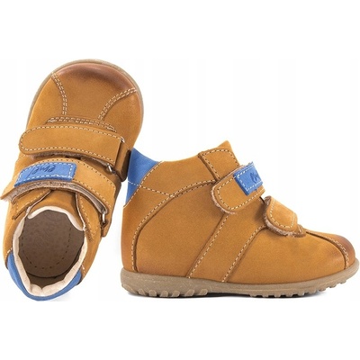 Emel E940-28 ročky boty polobotky medové