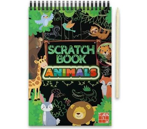 Scratch Book - Animals