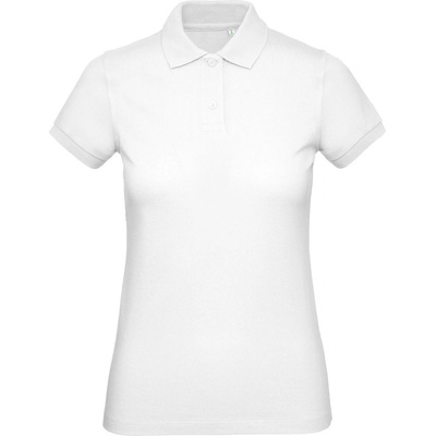 B&C Collection B&c inspire polo / Дамска поло тениска от пике от органичен памук - бяла xs (01044000100)