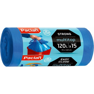 Paclan Multipop 4 uväzovacie rohy 120 l 25 µm 15 ks