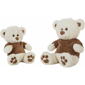 BigBuy Kids medvěd hnědý sametový 27 cm
