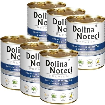 Dolina Noteci Premium Adult treska s brokolicí 6 x 800 g