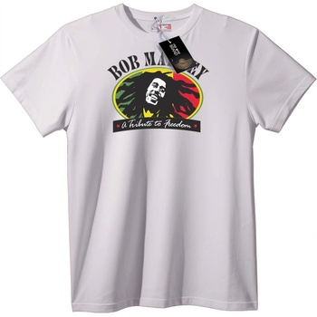 NOONEBRAND Тениска Bob Marley Трибют на Свободата - S, Black