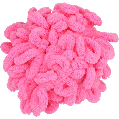 Alize Příze Puffy - žinylka - pro pletení rukama Puffy: 377 Živá růžová