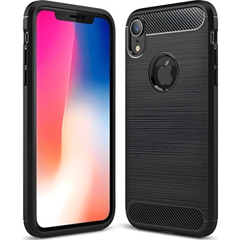 Izmael Carbon Shield TPU калъф за Apple iPhone XR - Черен KP16035 (16035)