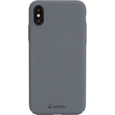 Krusell Гръб Krusell Sandby Cover за Apple iPhone Xs Max - Stone