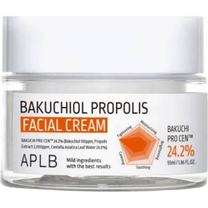 APLB Bakuchiol Propolis Facial Cream - Укрепващ крем с бакухиол и прополис 55мл