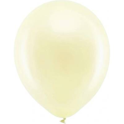 Party Deco Латексови Балони Металик, Крем 30см (rb30m-079)