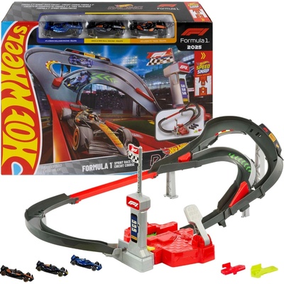 Hot Wheels HW Racing závodní dráha Formula 1 sprint + 3 formule