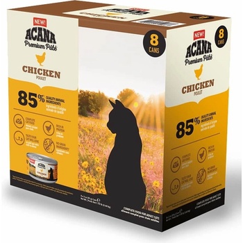 Acana Cat Pate Chicken 8 x85 g