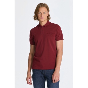 Gant polokošela Reg Tonal Shield SS Rugger červená