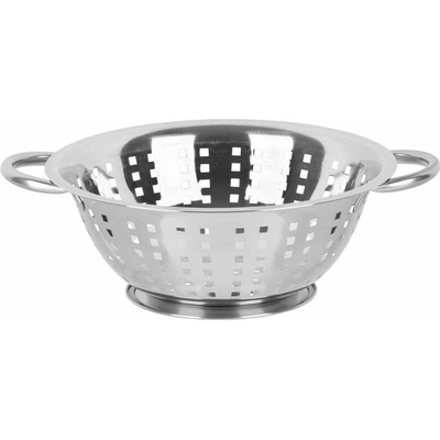 MagicHome 801653 Cedník, 24cm, štvorcové, nerez