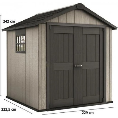 Keter Oakland 757 šedá