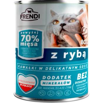 Frendi парчета в деликатен сос с риба, 800 г, за котки