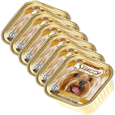 Stuzzy Mister Adult Dog losos 6 x 150 g