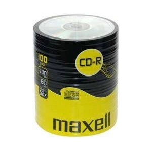 Maxell CD-R80 MAXELL, 700MB, 52x, 100 бр. , ML-DC-CDR80-100SHR