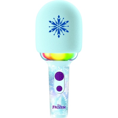 Ledové Království Bluetooth Bezdrátový Karaoke Mikrofon se zvukem a světelnými efekty