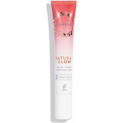 Lumene Natural Glow Skin Tone Perfector krémová lícenka 3 Coral Blush 20 ml