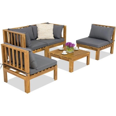 Garden Point Градински мебели Brunei Coffee 4 Garden Point акация (GAP354-2)