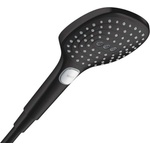 Hansgrohe Raindance Select E - Ръчен душ 120, 3 струи, черен мат 26520670 (26520670)