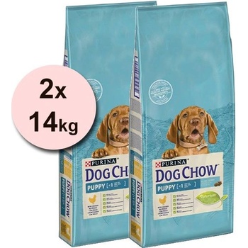 Purina Dog Chow Puppy Chicken 2 x 14 kg