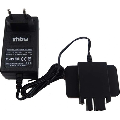 VHBW Зарядно за батерии AEG / Milwaukee Ni-Cd/Ni-MH, Тип 2, 1.2V - 18V (800112555)