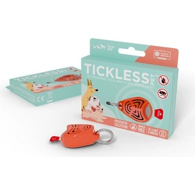 Tickless PET Ultrazvukový odpuzovač proti klíšťatům pro psy oranžový 1 ks – Zbozi.Blesk.cz