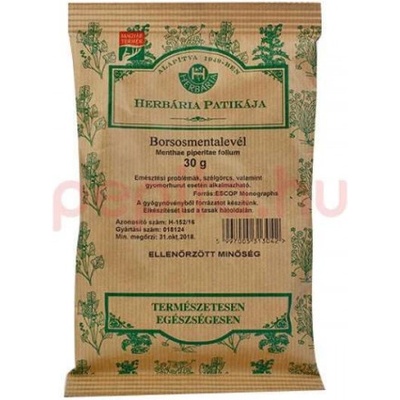 Herbária čaj Mäta pieporná list 30 g