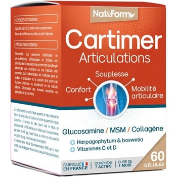 Nat&Form Комплекс за стави и кости 60 капсули | Nat&Form (027182 (CARTI_60))