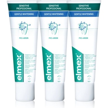 Elmex Sensitive Professional Gentle Whitening избелваща паста за чувствителни зъби 3x75ml
