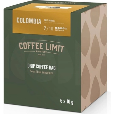 COFFEE LIMIT DRIP COFFEE BAG Colombia 5 x 10 g