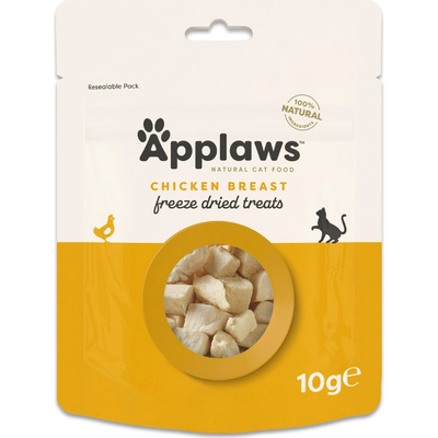 Applaws Cat Natural mrazom sušené maškrty z kuracích pŕs 3 x 10 g