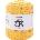 YARNART Macrame Rope 5 mm 85 m 764 Yellow юта (Macrame Rope 5 mm 764)