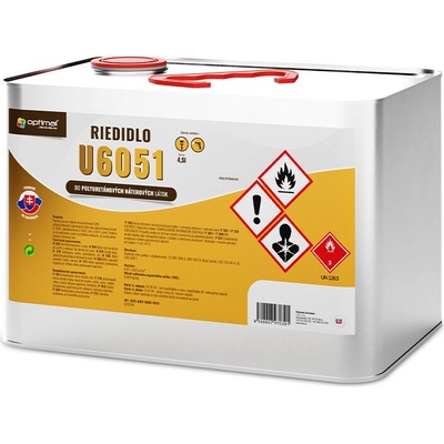 Optimal Riedidlo U6051 na polyuretánové farby 4,5 l