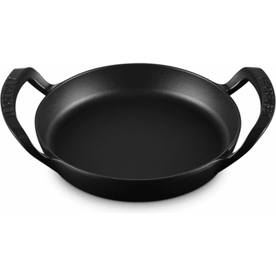 Venkovní pánev BBQ 25 cm, černá, litina, Le Creuset